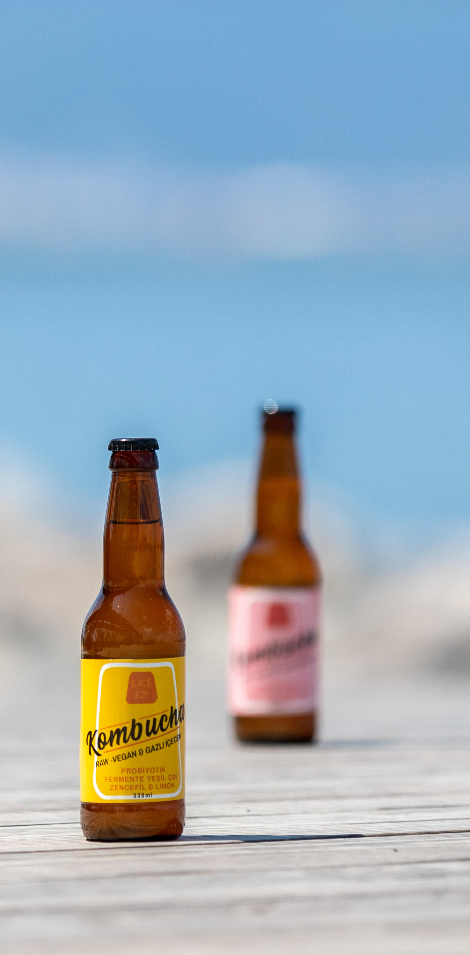 Juice Joy Kombucha Zencefil Limon